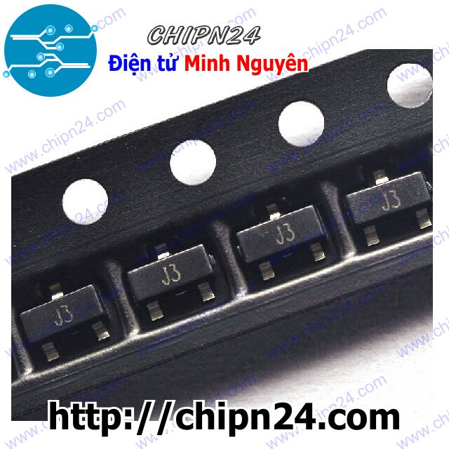 [25 con] (KX) Transistor Dán S9013 (J3) SOT-23 NPN 100mA 45V (SMD Dán) (9013)