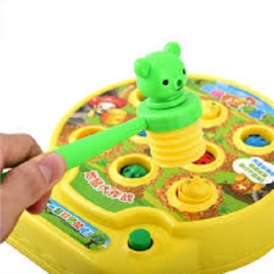 (XẢ HÀNG) Trò chơi đập chuột dùng pin phát nhạc giúp bé phát triển trí tuệ, năng động, Bộ đồ chơi đập chuột cho bé - Đồ chơi phát triển trẻ em