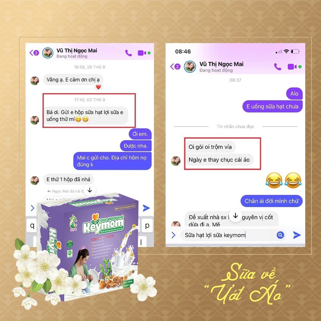 SỮA HẠT LỢI SỮA KEYMOM