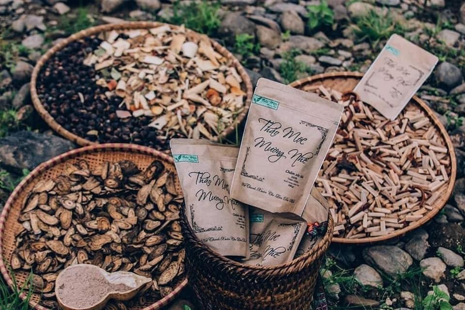 Thảo mộc chăm sóc da - Thảo Mộc Mường Nhé Gói 200gr