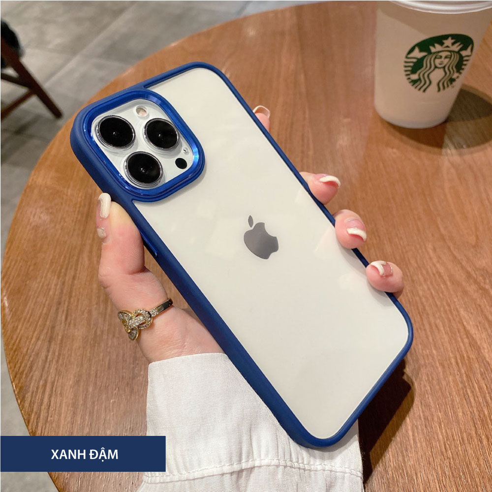 [ỐP LƯNG VIỀN MÀU] iPhone 11/11 Pro Max/ 12/12 Pro/ 12 Pro Max/ 13/ 13 Pro/ 13 Pro Max hiệu FILADA
