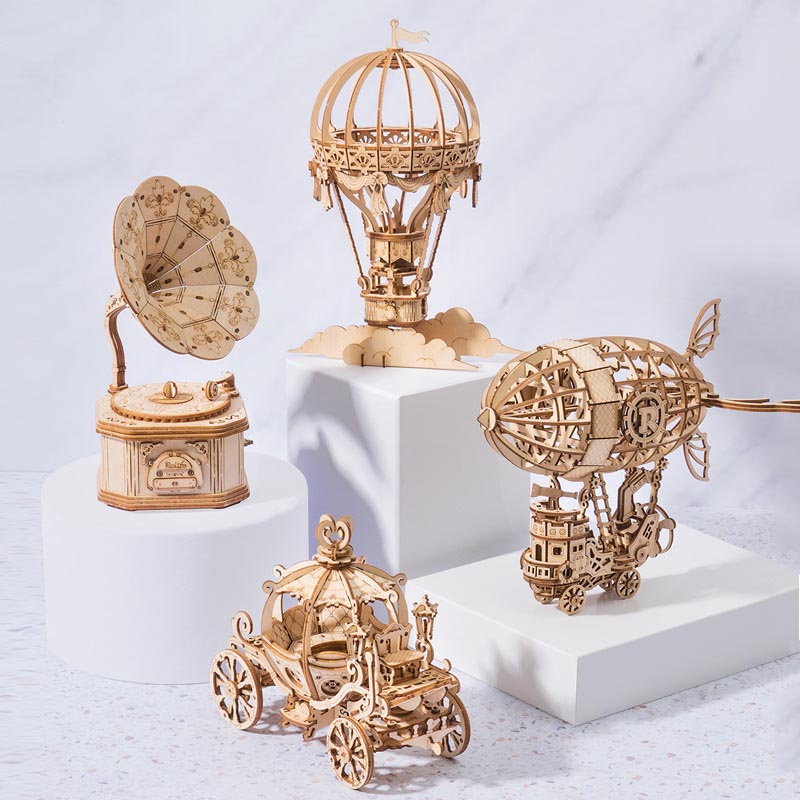 Mô hình lắp ráp 3D bằng gỗ - Robotime