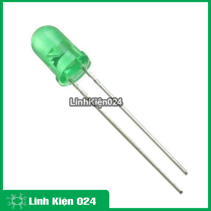 Gói 100 con led phủ màu 5mm