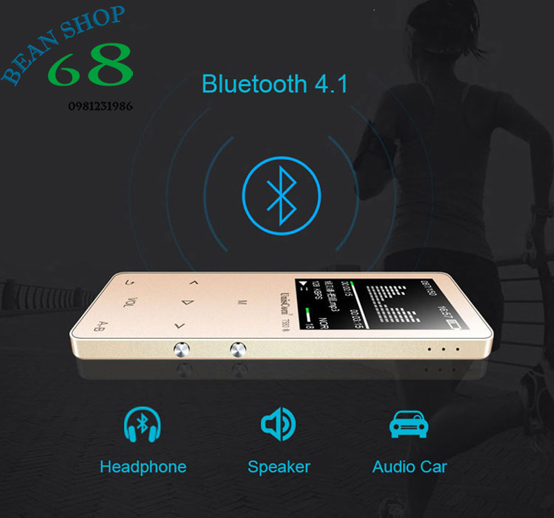 Máy nghe nhạc lossless bluetooth Uniscom T580 bản 8GB