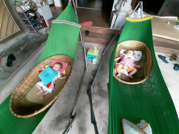 NÔI TRE NẰM VÕNG CHO BÉ TỪ 0-6 THÁNG