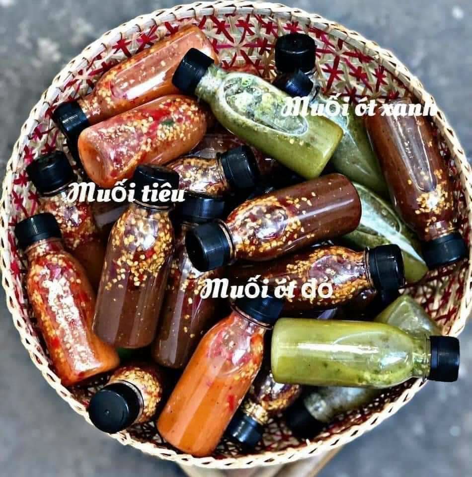 Set nước chấm hải sản 3 vị 3 chai mỗi chai 100ml