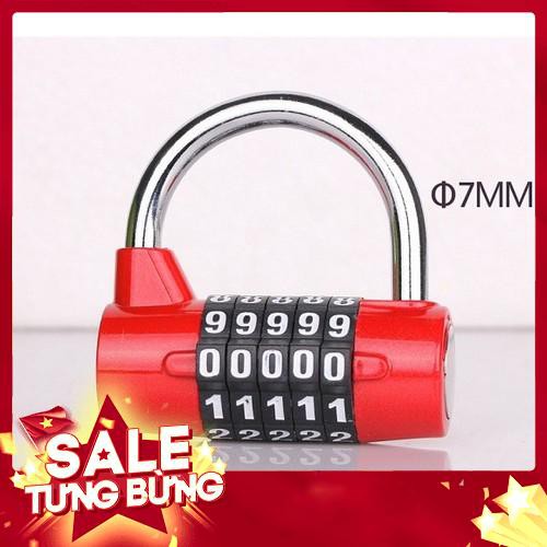 khóa chữ số 5 số tiện lợi,, khóa Cửa Mã số, Khóa mã số ngăn chộm,khóa an toàn, cố định, Khóa Vali Khóa Balo,chất liệu thép cao cấp