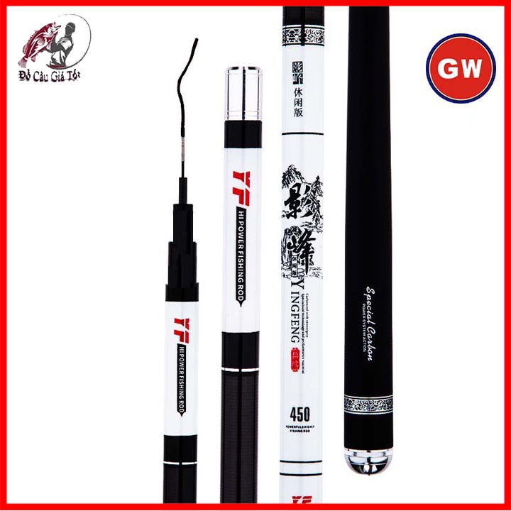Cần câu tay ying feng gw 5h 6h, cần câu đài cao cấp