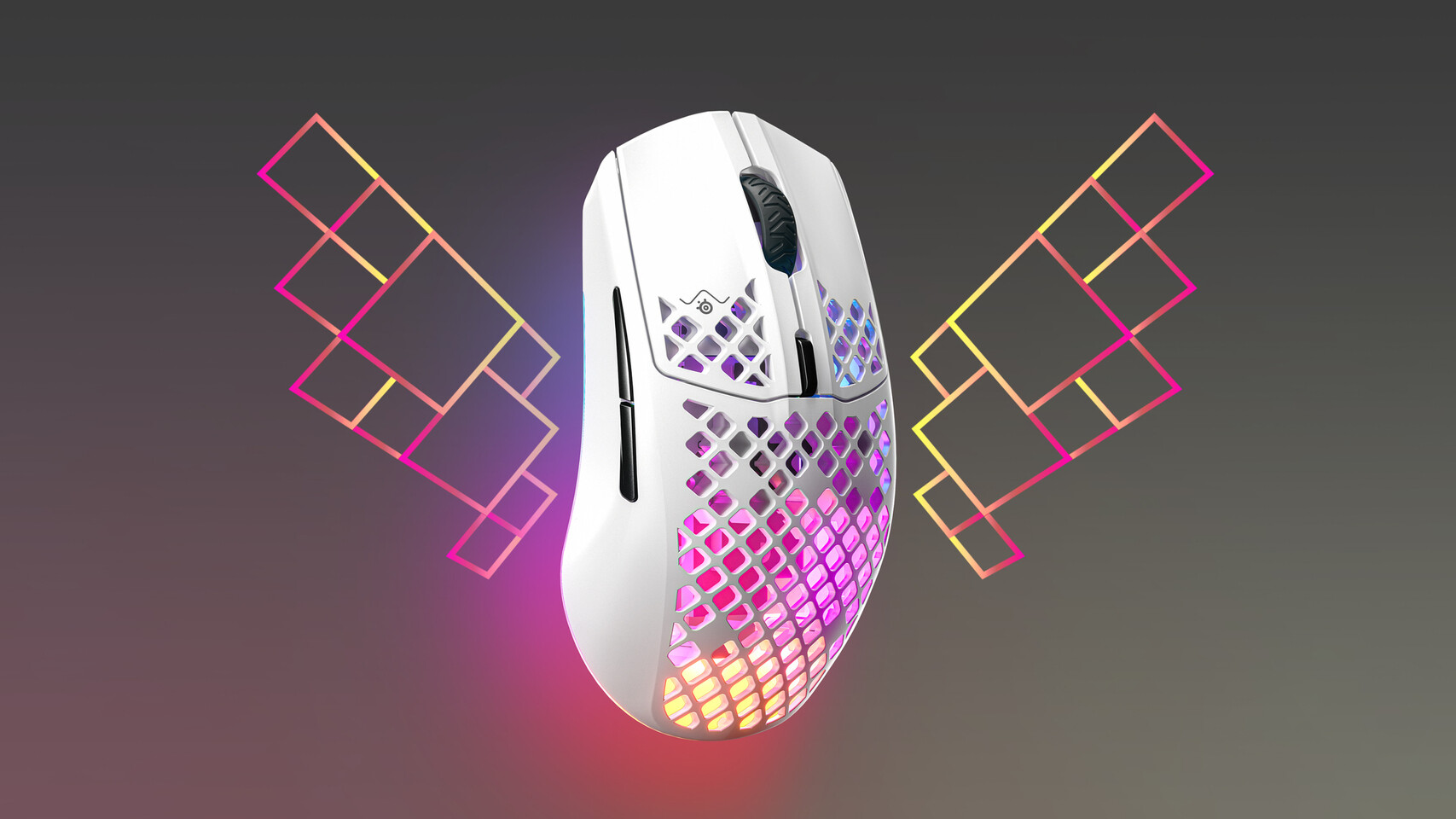 Chuột game không dây Steelseries Aerox 3 Snow