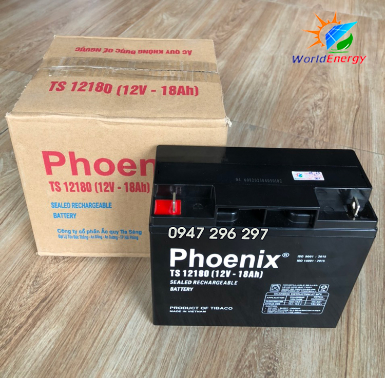 Ắc quy Phoenix 12V-18A (TS12180)