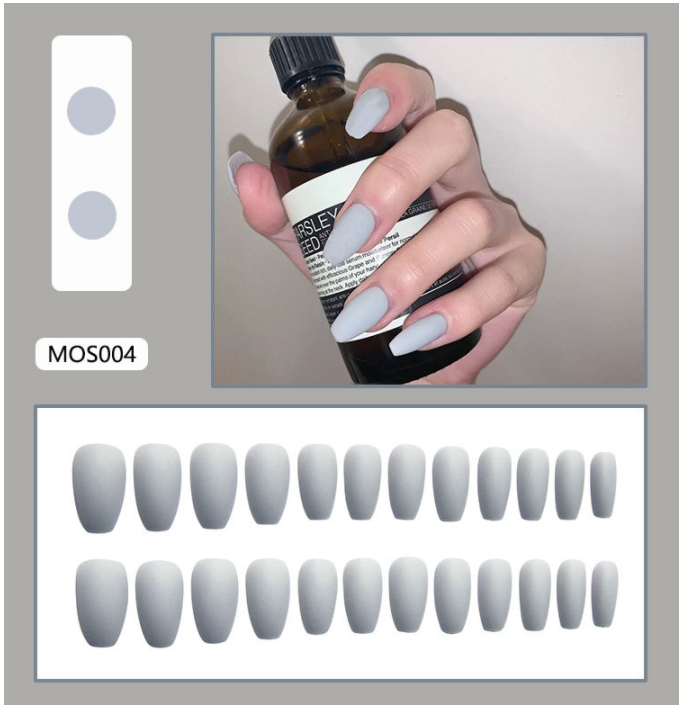 Bộ 24 móng tay giả làm nail đẹp MOS