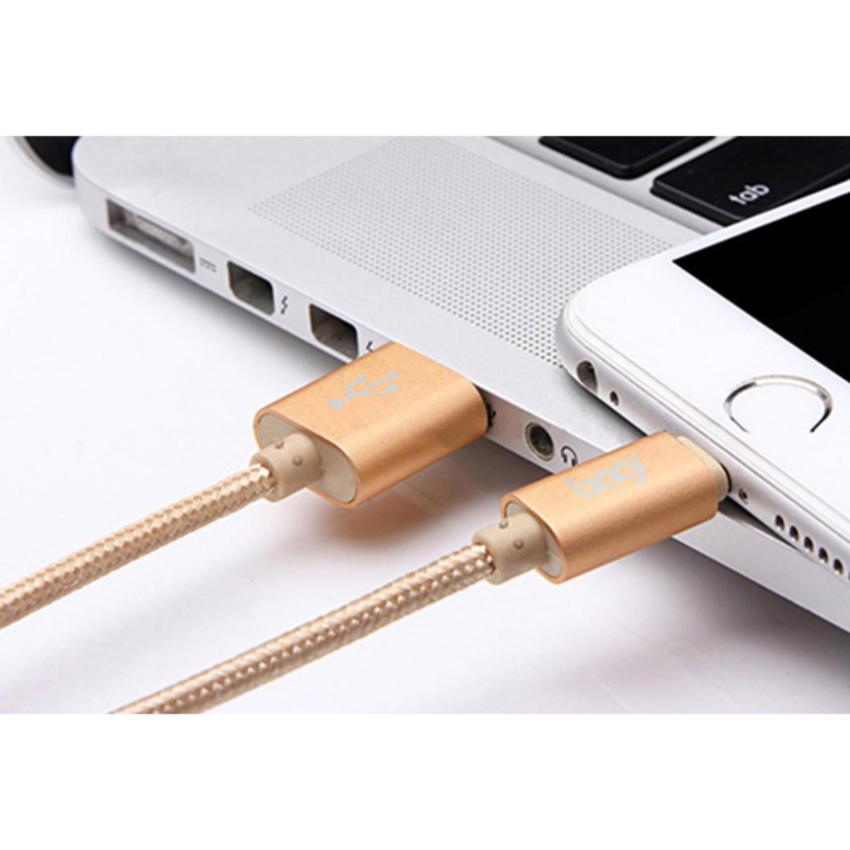 CÁP SẠC IPHONE DÂY DÙ NGẮN 20CM - DIY037