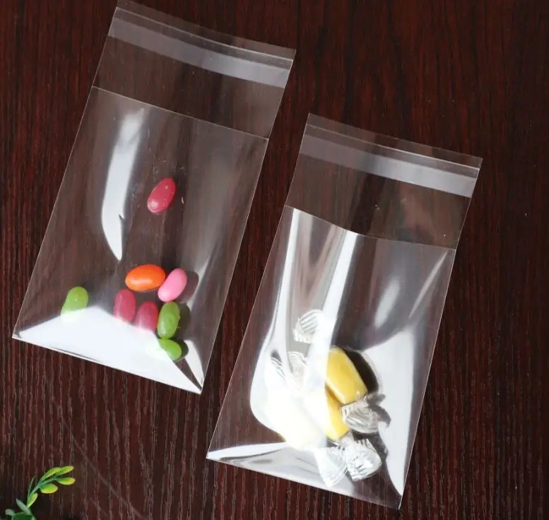 [200gr/size] túi OPP túi dán miệng túi đựng quần áo