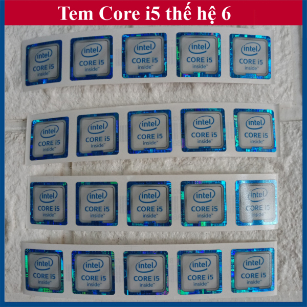 Tem Core i5 Thế Hệ 6 Tem (Tem Core i5 6th Gen) Thay Tem Máy Tính Tem Laptop Tem PC