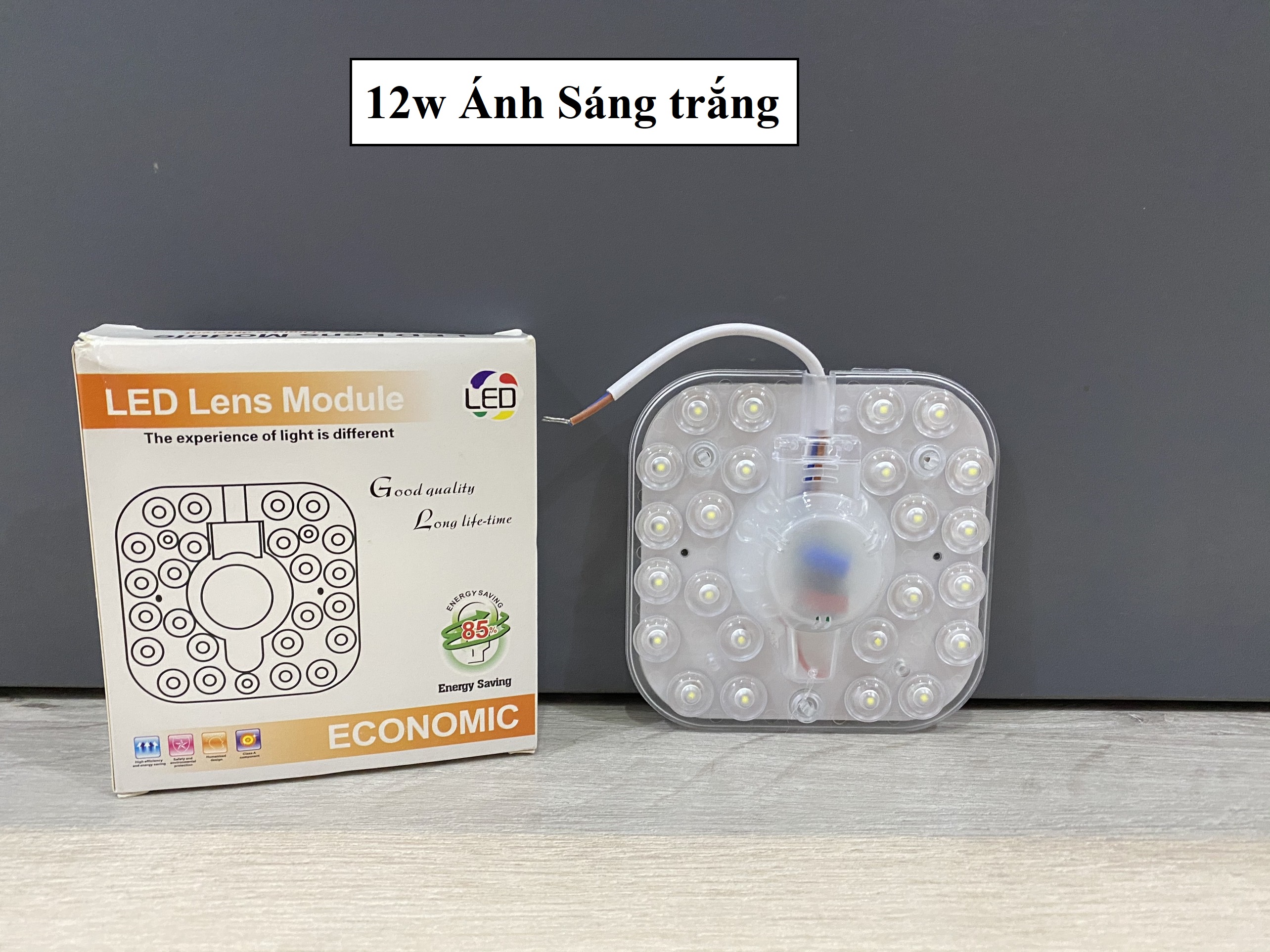 Main Led Mô-Đun Âm Trần (12W ,18W ,24W ,36W) Có Nam Châm Gắn Sau - Main Led Chuyên Thay Thế Bóng Led Chấn Lưu Ốp Trần - Tiện Lợi Gọn  Nhẹ Điện 220v Siêu Sáng