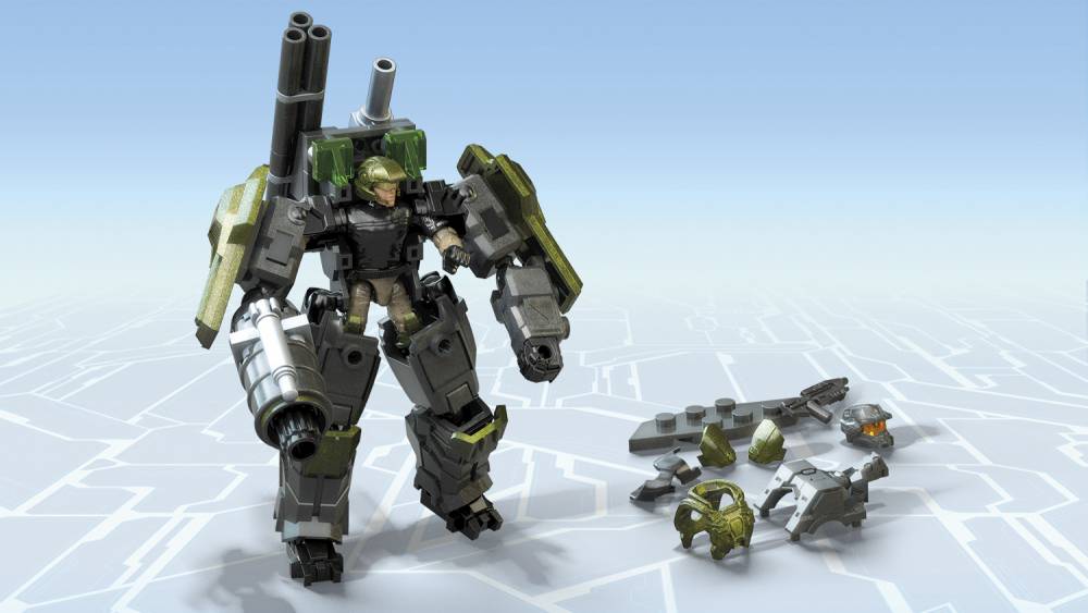 Mega Construx Halo Mark I Prototype Exosuit - Bộ xếp hình Mega Construx