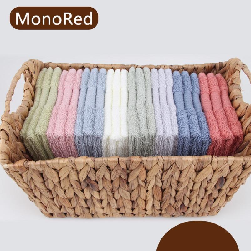 COMBO 2 khăn lau mặt dệt bông mền 34x34cm