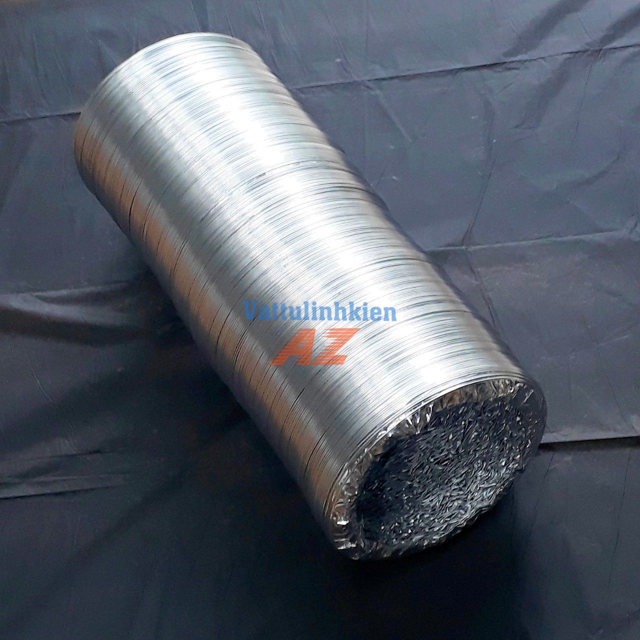 Cuộn ống gió bạc chịu nhiệt D150mm x 8m