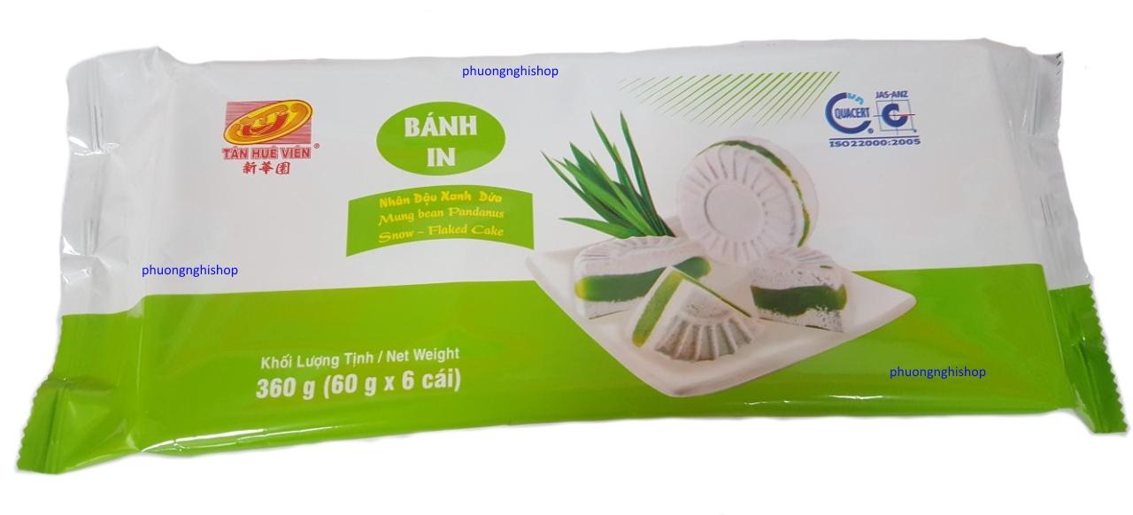 Combo 3 loại bánh in (Đậu, dứa, trà xanh) (6 cái)