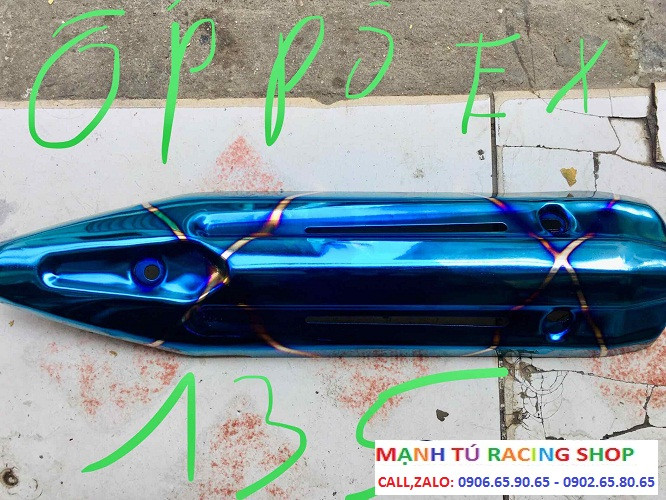 Ốp pô xe ex 135 titan 7 màu