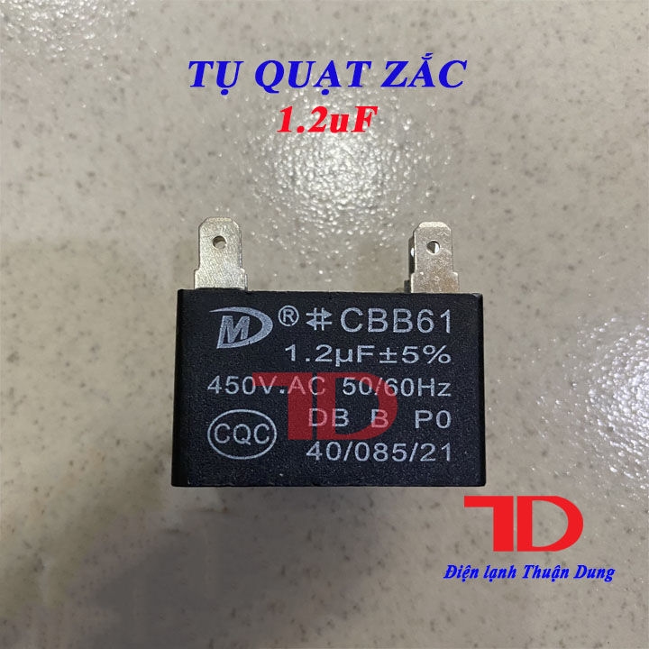 Tụ điện các loại dùng cho quạt máy điều hòa - Điện Lạnh Thuận Dung