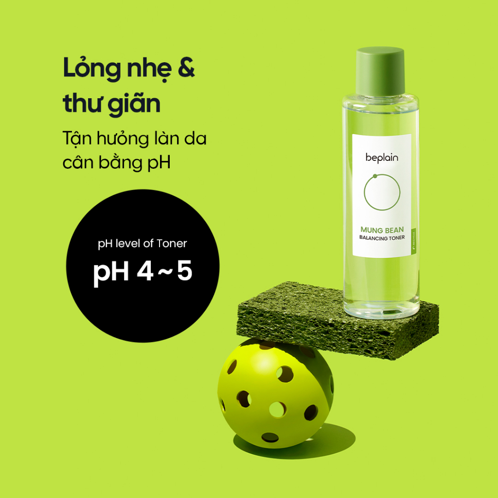 [HCM][Nhacuabeautyholic]  [DATE T9.2023] Toner đậu xanh Beplain Greenfull Balancing
