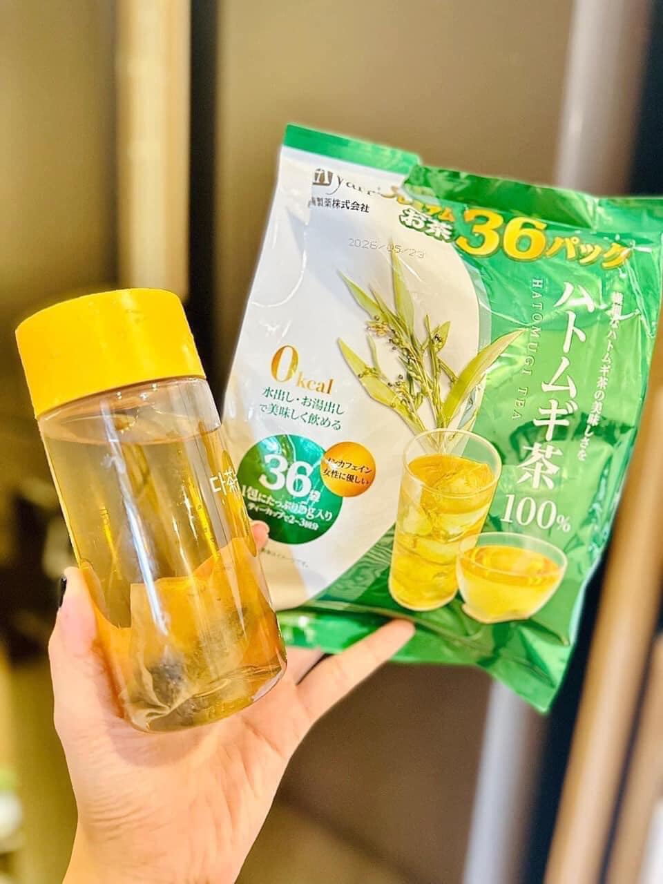 Trà Thải Độc Giảm Mỡ Trắng Da Hayari Nhật Bản 36 Gói