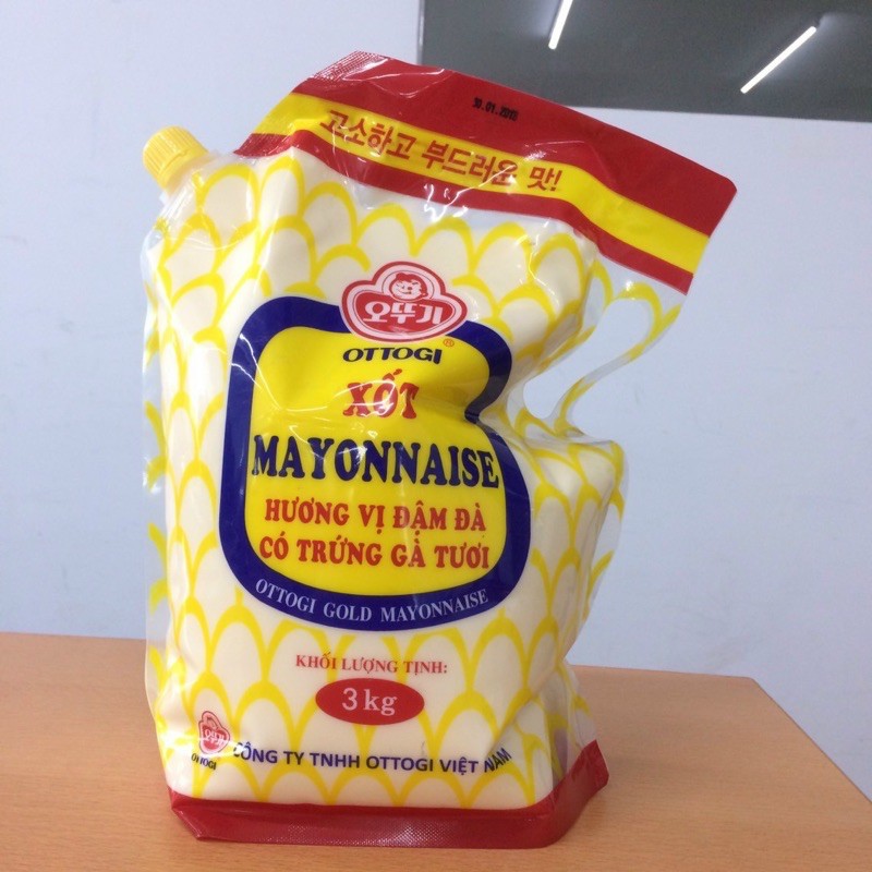 Sốt Mayonnaise Ottogi 3Kg _ Thơm Béo