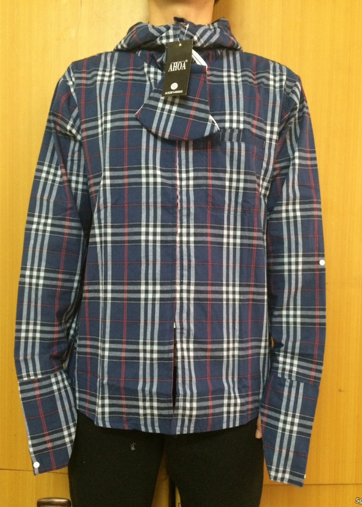 Áo chống nắng NAM kẻ caro- họa tiết giao ngẫu nhiên