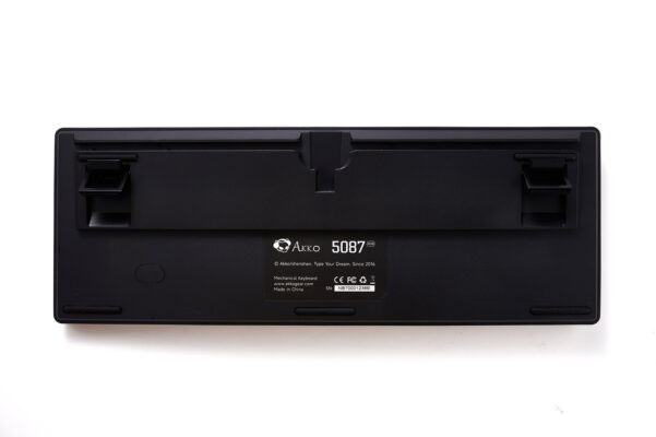Bàn phím AKKO 5087 RGB ASA – Black / White (Foam tiêu âm / Hotswap / AKKO CS Jelly switch)