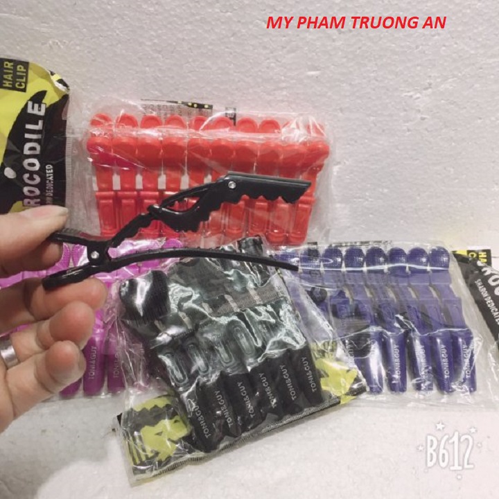 KẸP TÓC CÁ SẤU ( set 10 cái)