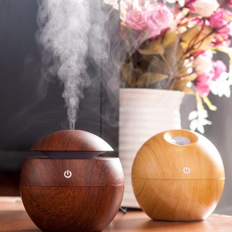 MÁY PHUN SƯƠNG KHUẾCH TÁN TINH DẦU BẰNG GỖ THƠM KHỬ MÙI XE Ô TÔ CỰC HIỆU QUẢ -MÁY PHUN SƯƠNG TẠO ĐỘ ẨM VÀ LÀM SẠCH KHÔNG KHÍ CHO NHÀ