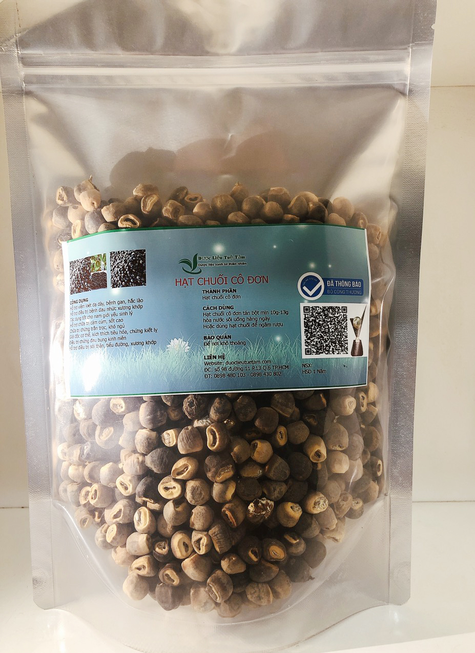500gr Hạt chuối hột cô đơn