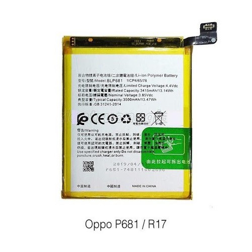 Pin Oppo F9 BLP681 3500mAh