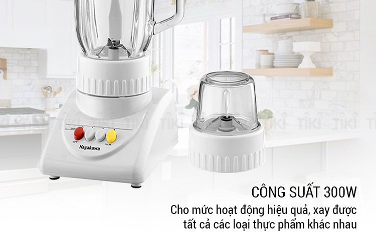 Máy Xay Sinh Tố Nagakawa NAG0806 (300W - 1.2 Lít)