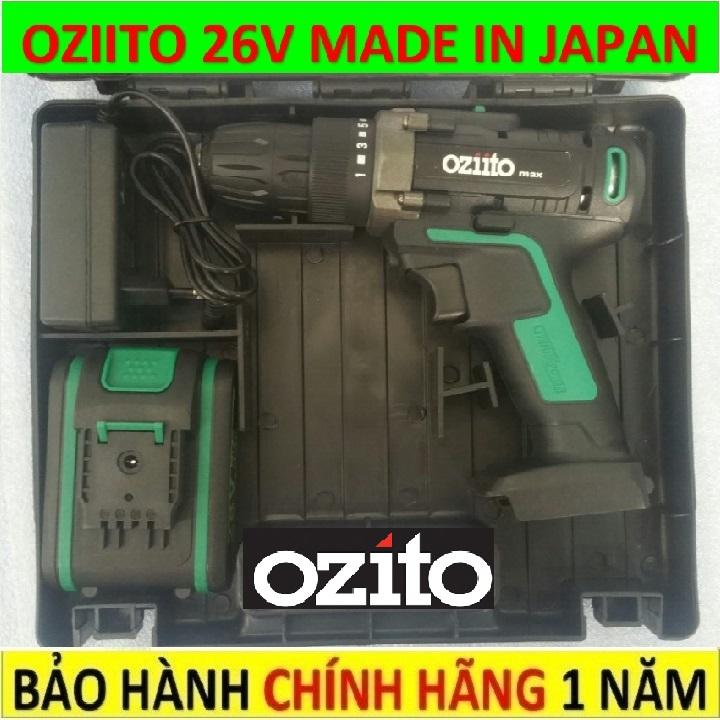 MÁY KHOAN PIN, MÁY KHOAN PIN 26V OZITO