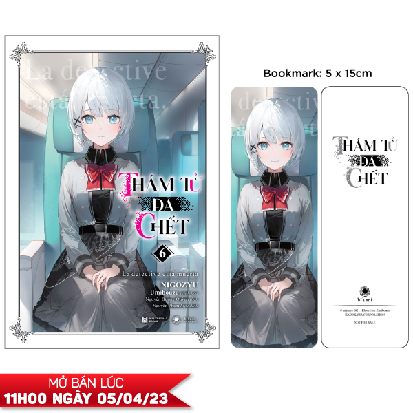 Fahasa - thám tử đã chết - tập 6 - tặng kèm bookmark