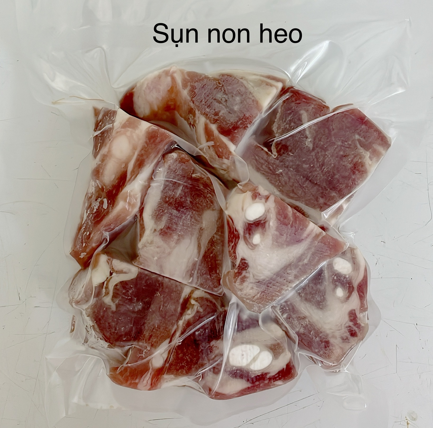 [CHỈ GIAO HỎA TỐC HCM] - SƯỜN SỤN NON HEO NHẬP KHẨU