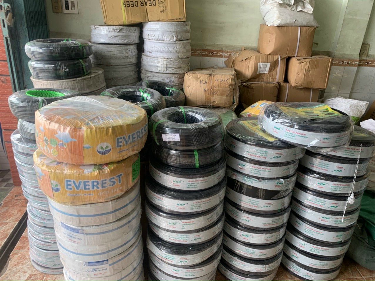 ỐNG PE XẸP NGUYỄN TÂN, PHI 60MM, DÀI 100M