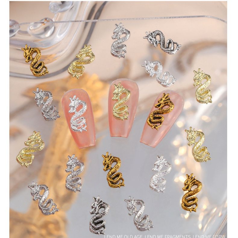 Charm Rồng Đính Móng Tết 2024