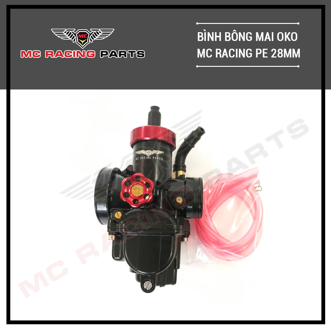 Bình xăng bông mai OKO MC Racing 28mm