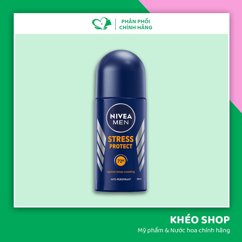 Lăn khử mùi nam nivea men stress protect 72h thái lan - 50ml