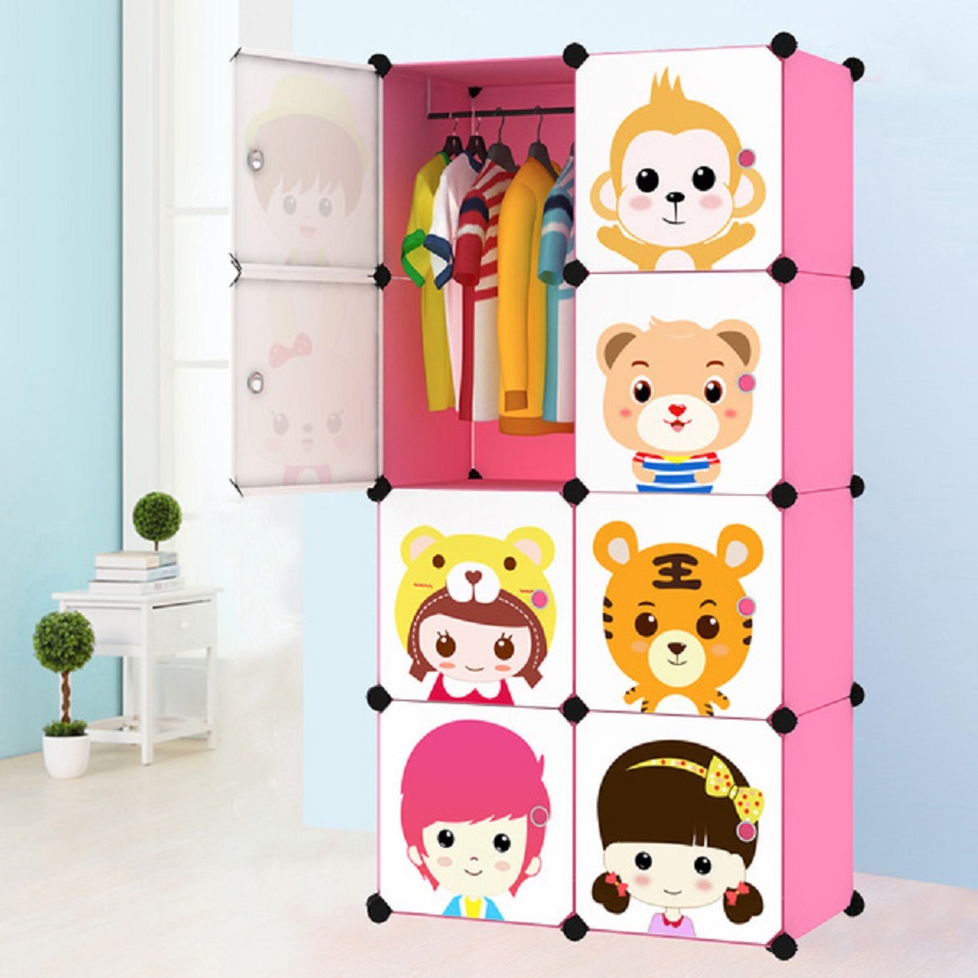 [HCM]TỦ LẮP GHÉP 8 NGĂN