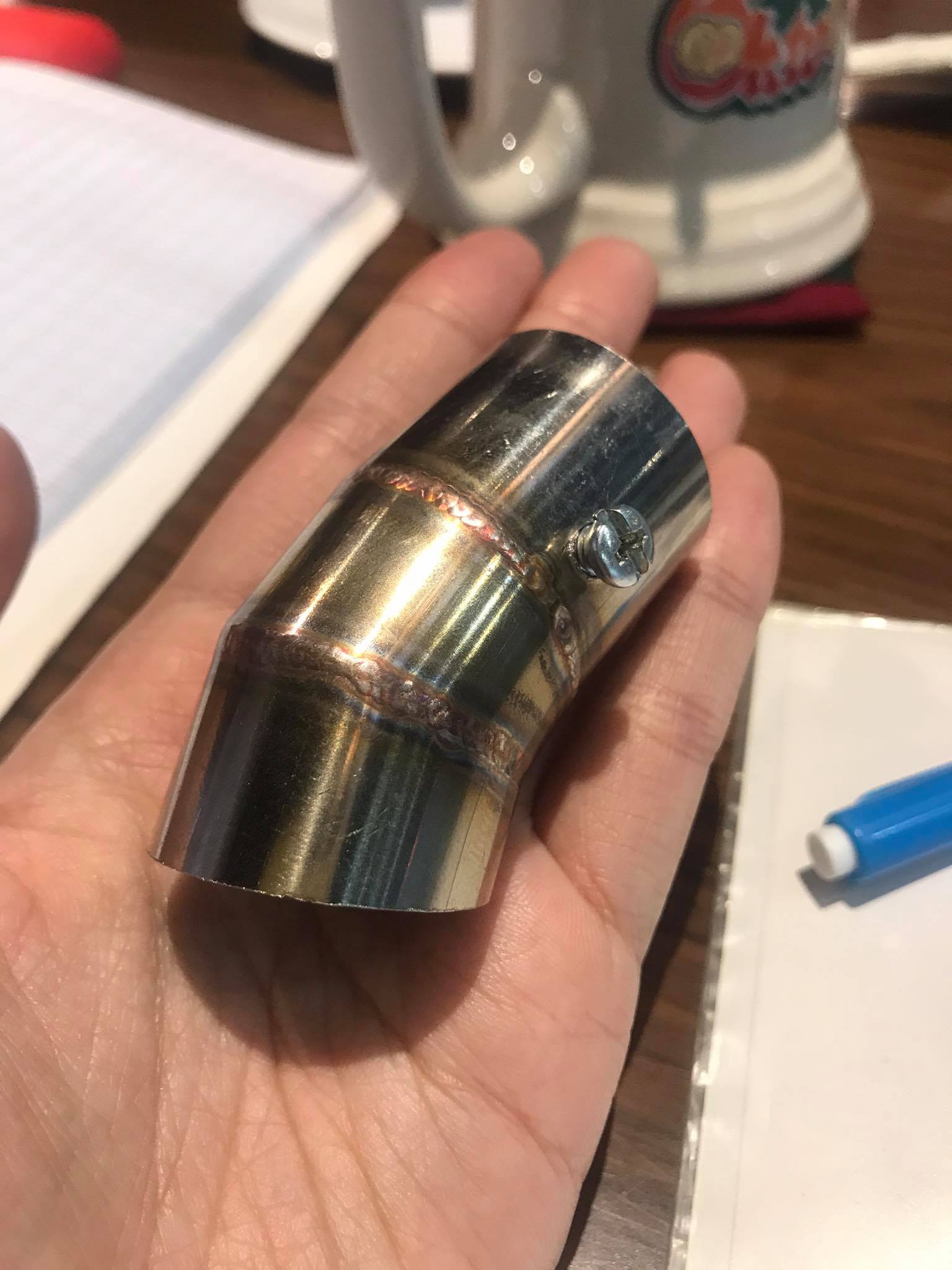 Tiêu Inox cho pô zin của Winner X