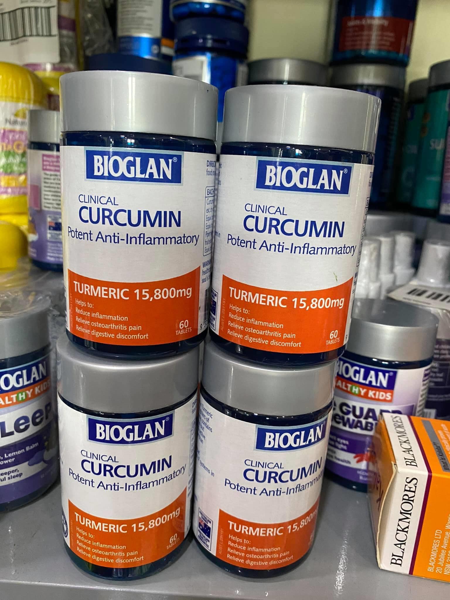 TINH BỘT NGHỆ BIOGLAN CLINICAL CURCUMIN HÀM LƯỢNG CAO