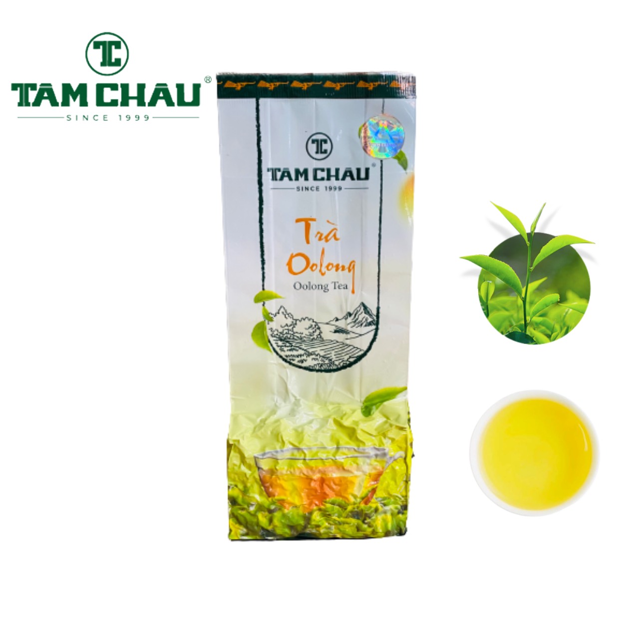 [HCM]TRÀ Ô LONG (OOLONG) BAO NHÔM TÂM CHÂU 100G