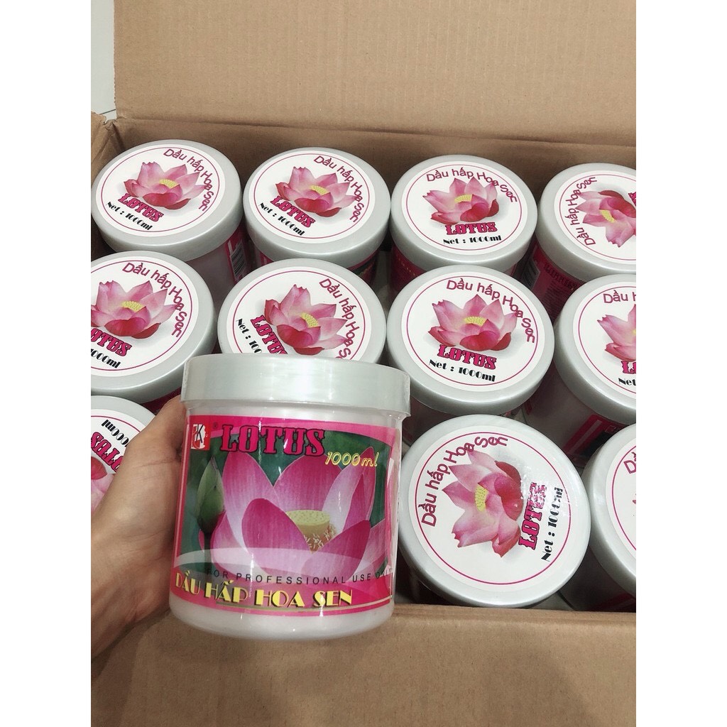 Dầu hấp tóc hoa sen 1000ml
