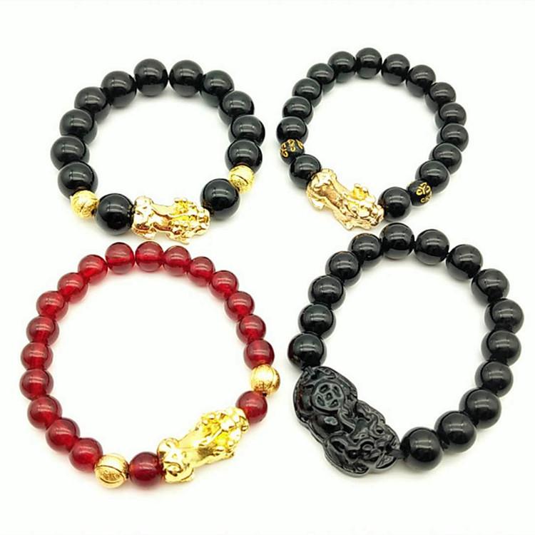 VÒNG TAY TỲ HƯU MAY MẮN LỘC TÀI sp NTP196