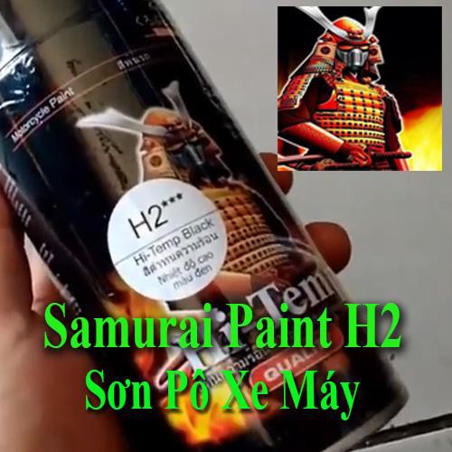 SƠN PÔ CHỊU NHIỆT H2 - SƠN Samurai CAO CẤP