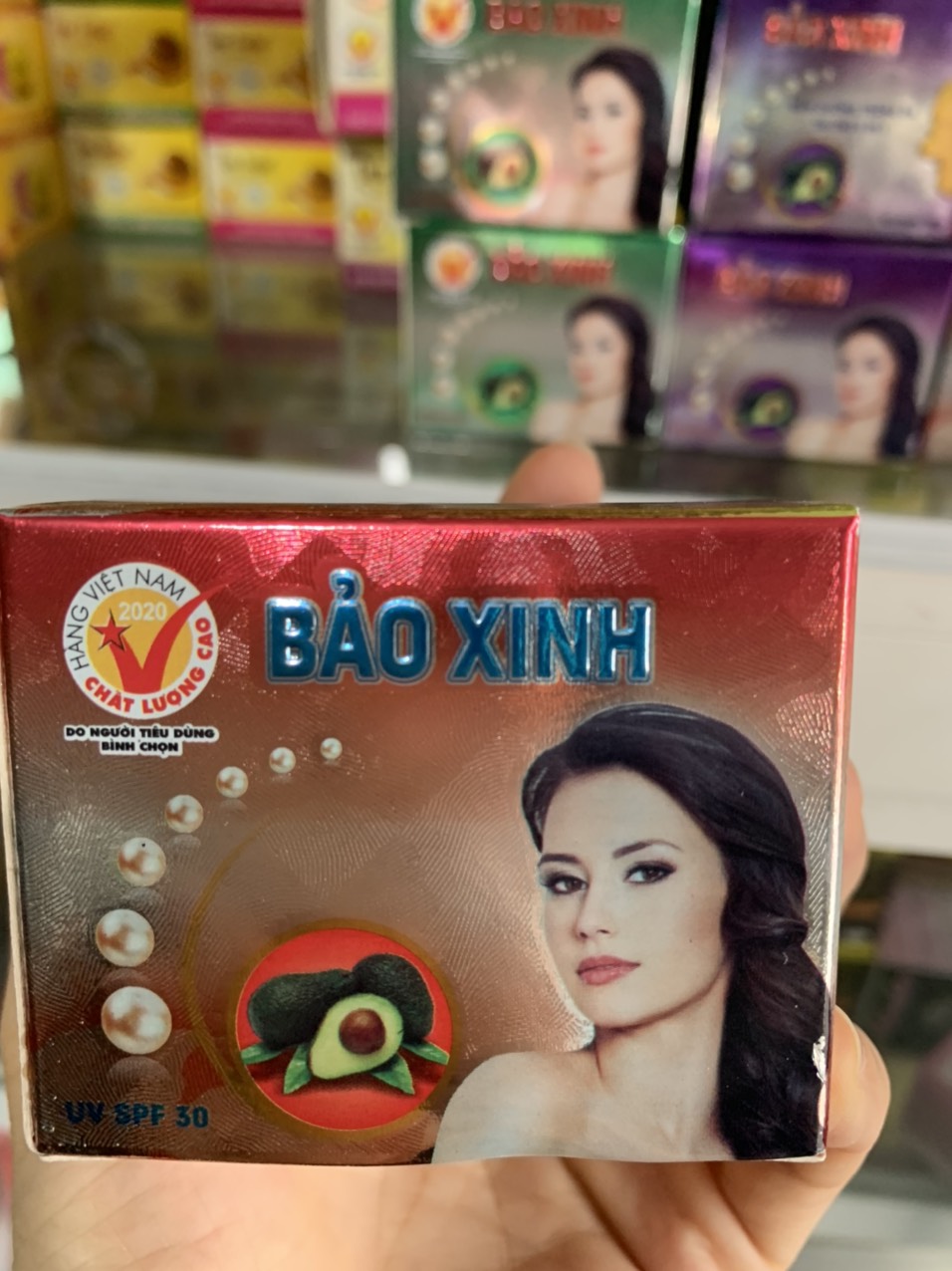 Kem bảo xinh Dưỡng Trắng Da Ngăn Ngừa Mụn 10g